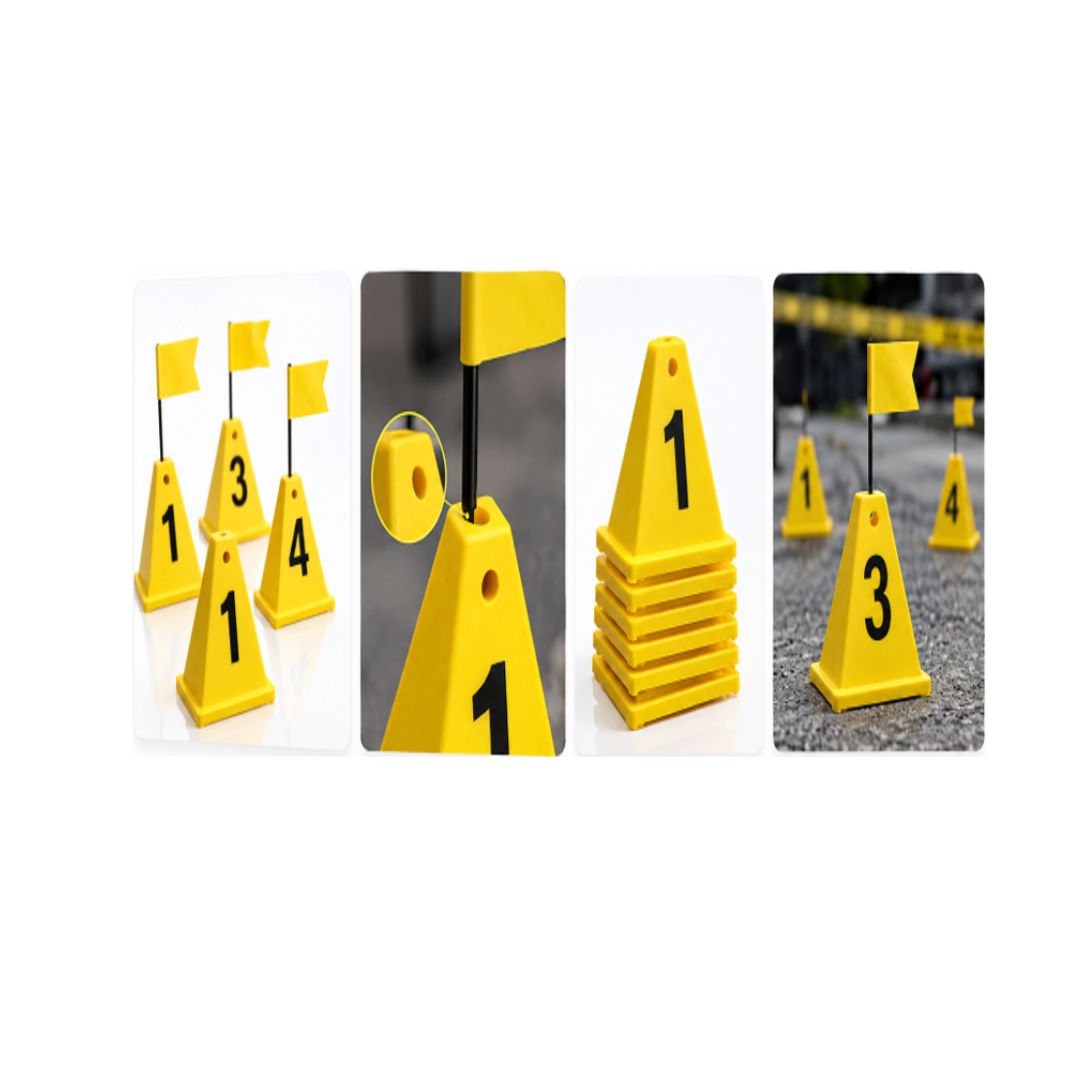 Yellow Evidence Markers
