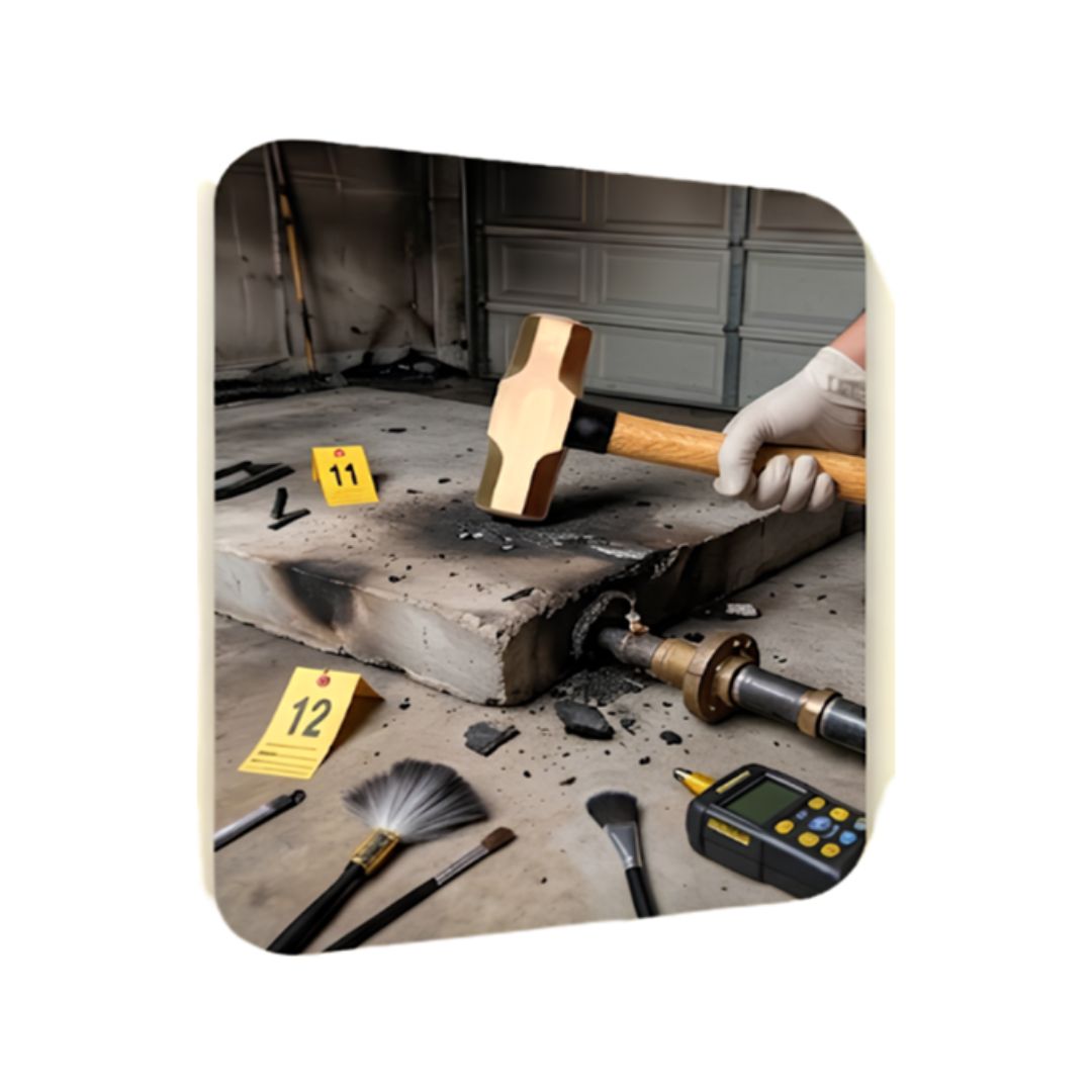 Non-Sparking Forensic Safety Hammer