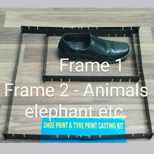 Shoe Print & Tyre Print Casting Kit